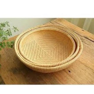 Rổ Tre Đan Tròn Thủ Công – Rổ Tre Tự Nhiên Đa Dạng Kích Thước Có Ảnh Thật, Đựng Đồ, Decor Nhà Cửa, Quán Cafe
