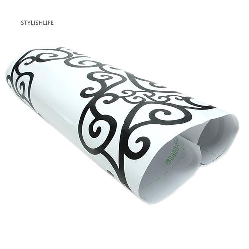 Set 4 Miếng Dán Trang Trí Cửa Sổ Họa Tiết Tráng Gương Độc Đáo