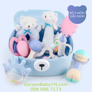 Bộ Đồ Chơi Sơ Sinh Goryeo Baby Hàn Quốc 9 Món Kèm Hộp