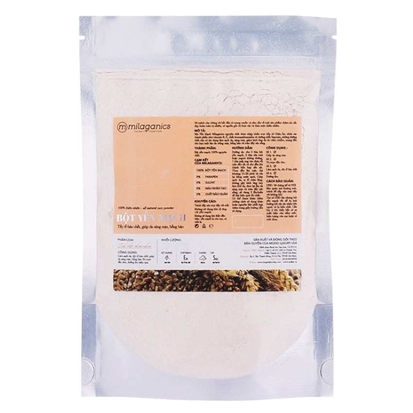 bột yến mạch Oganic 100g