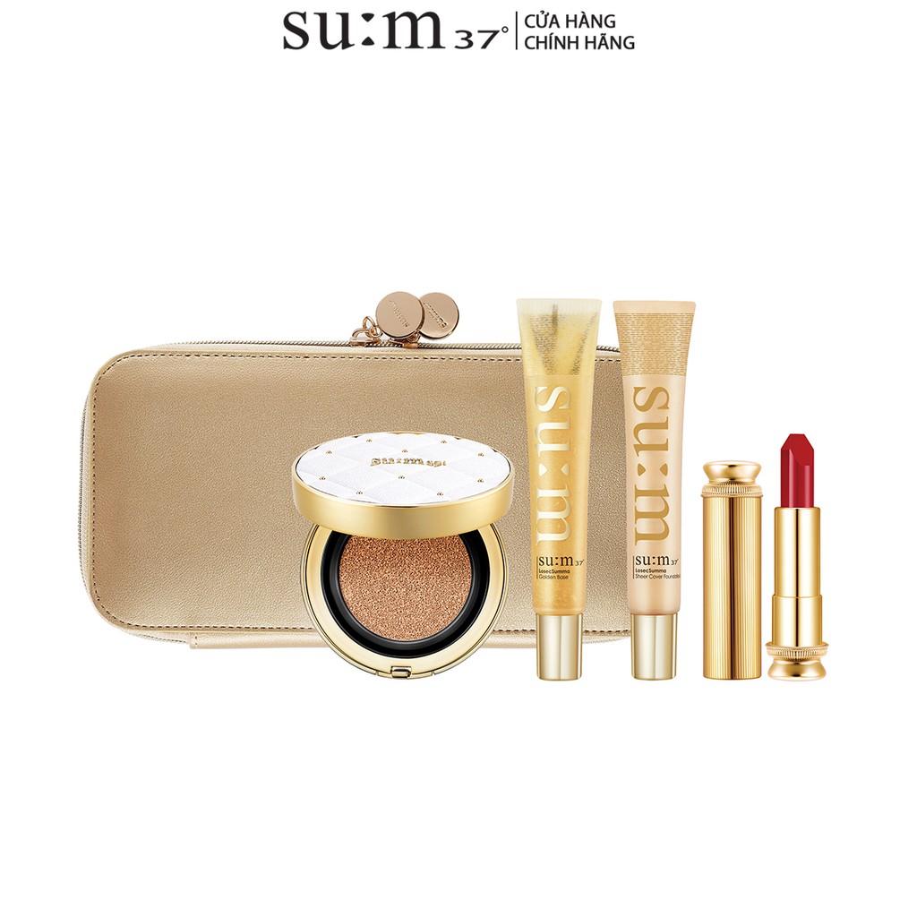 Bộ trang điểm hoàng kim Su:m37 Losec Summa Makeup