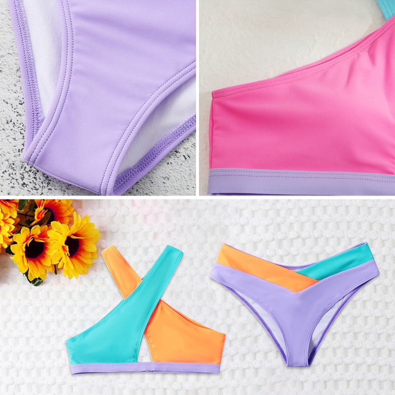 Brroa Bikini 2 Mảnh Có Đệm Nâng Ngực Gợi Cảm Cho Nữ