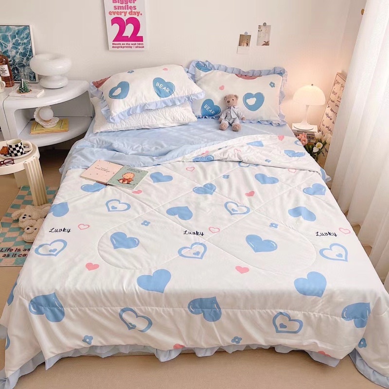 Set ga đũi bèo IGUN BEDDING chăn trần