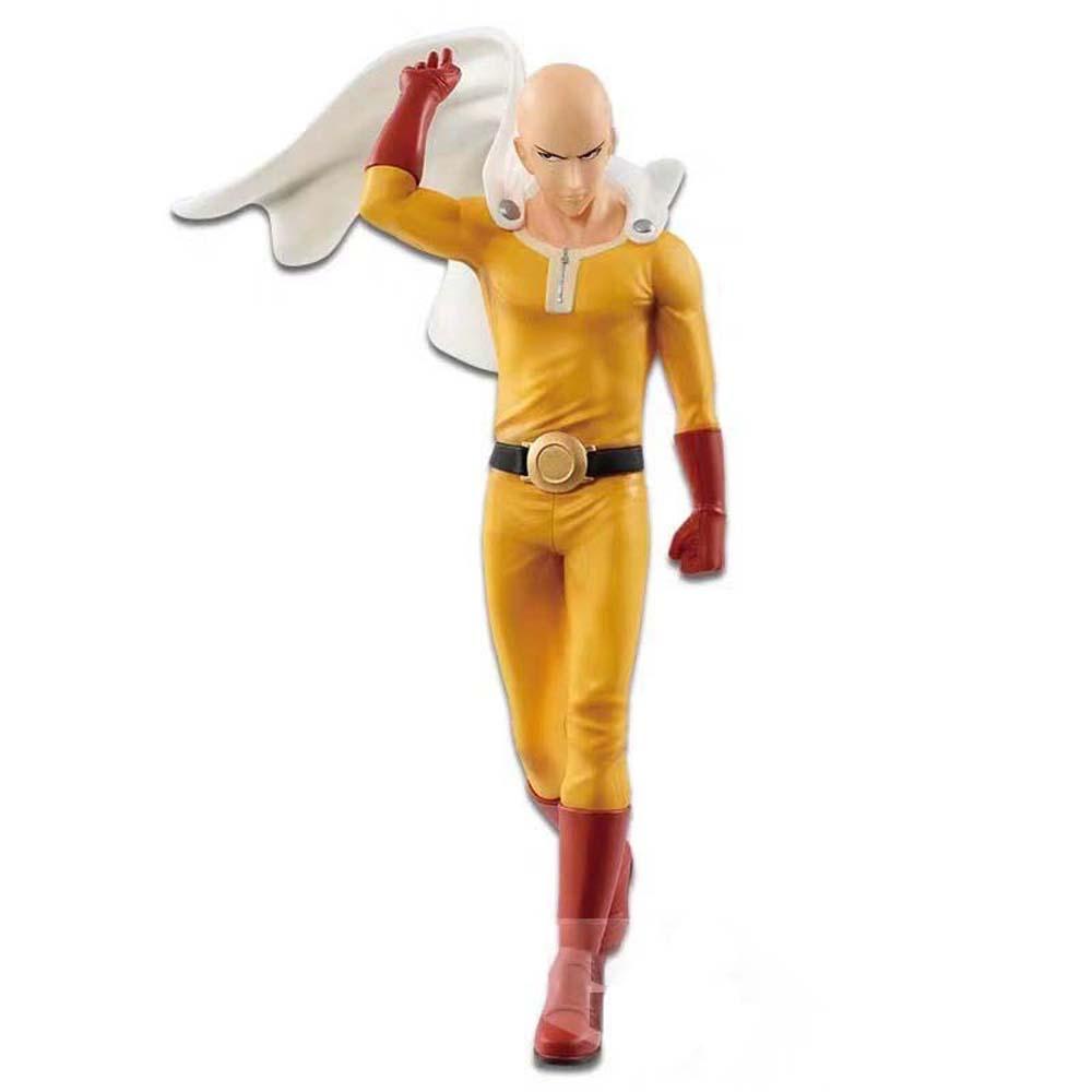 Mô Hình Nhân Vật Saitama Trong One Punch Man Bằng PVC Kích Thước 20CM Trang Trí Bàn Làm Việc / Tiểu Cảnh