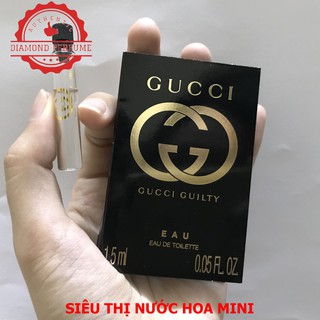 [ Vial ] Nước hoa nữ Gucci Guilty EAU EDT 1.5ml
