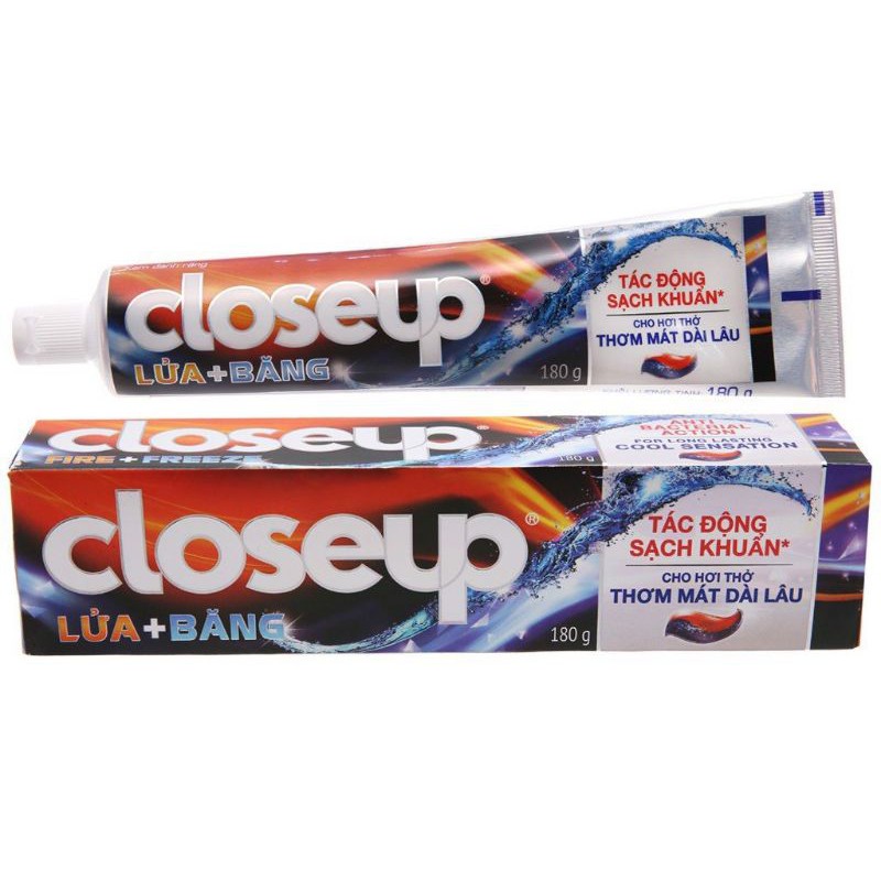 Kem đánh răng Close up lửa băng 180g