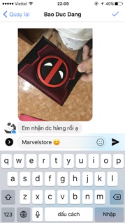 Ví super hero
