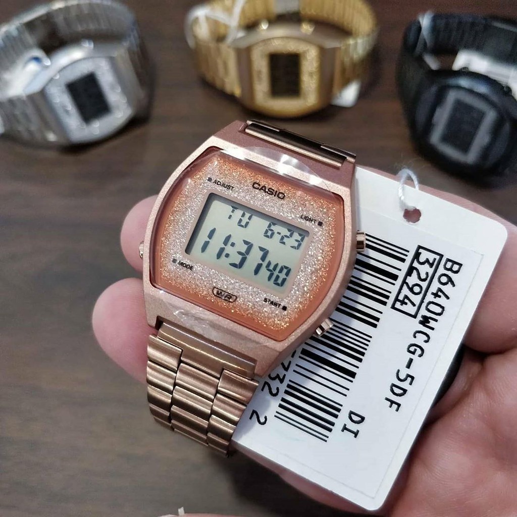 Đồng hồ Casio Nam B640WCG-5DF chính hãng giá rẻ - Bảo hành 1 năm - Pin trọn đời