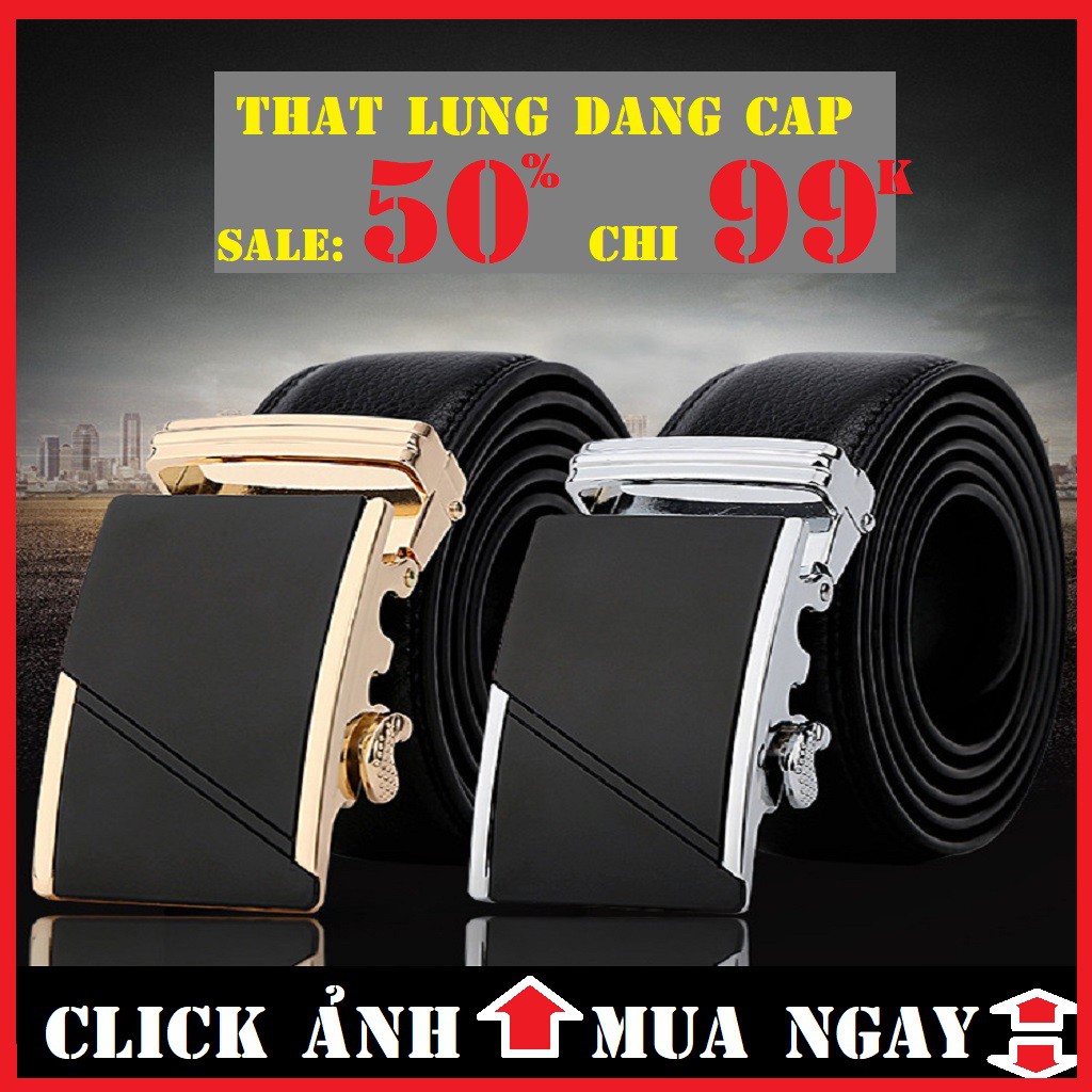 Thắt Lưng Da Nam Đẹp Khóa Tự Động Cao Cấp Nịt Nam Da 100% Chính Hãng Dante Chất Nam Tính TLOF1