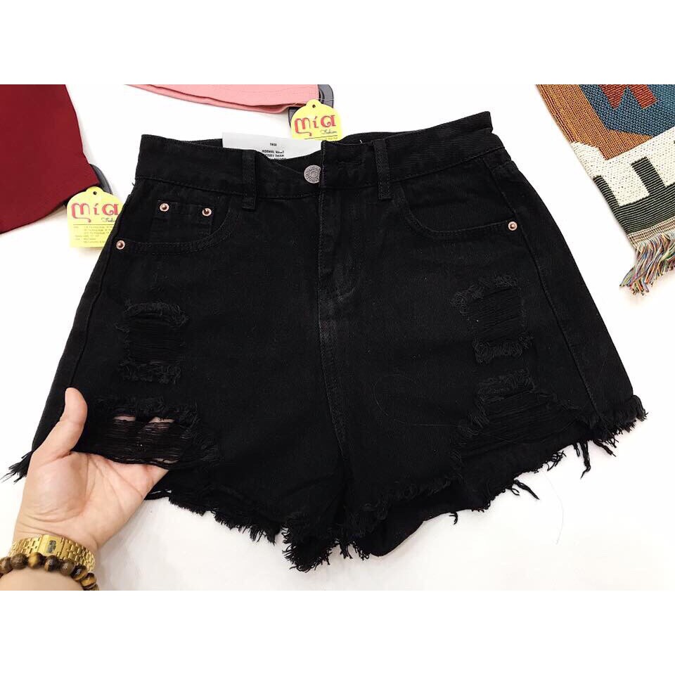 Quần Short Kaki Giả Rách Có Đủ Size Tùy Chọn