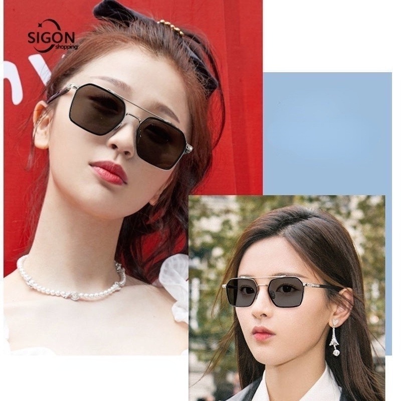 Kính Mát Chống Nắng Thay Đổi Màu Sắc Độc Đáo Cho Nam Và Nữ