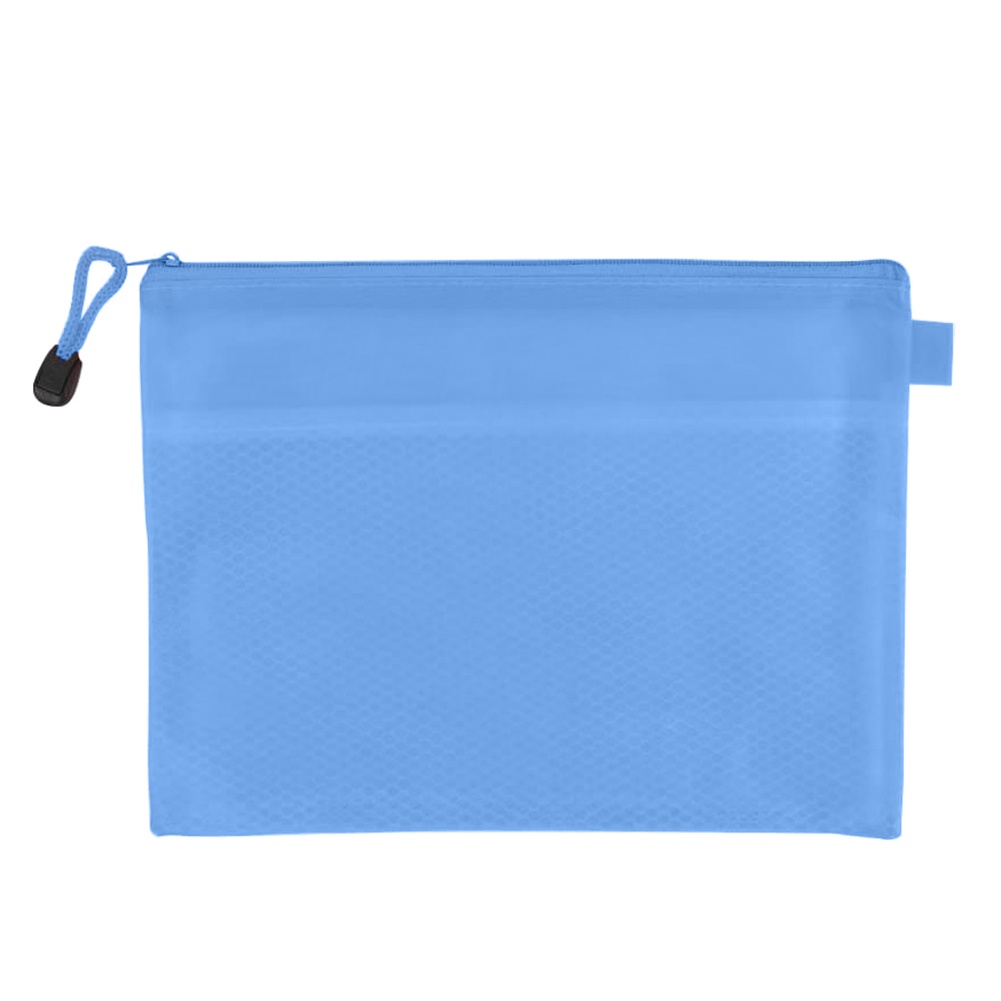 Túi đựng tài liệu khổ A5 bằng PVC chống thấm nước có khóa kéo tiện dụng | BigBuy360 - bigbuy360.vn