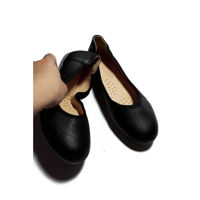 [[SALE]] Giày Mọi Da Bò Thật Đế Bằng Augustino | BigBuy360 - bigbuy360.vn