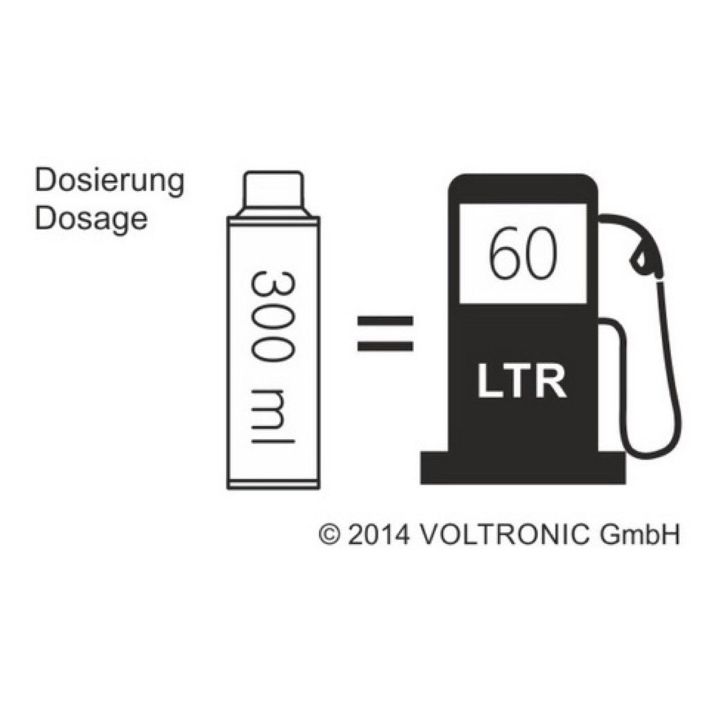 Phụ gia làm sạch chất Carbon bên trong động cơ dầu Diesel - Voltronic D12 Diesel Multireiniger 300ml