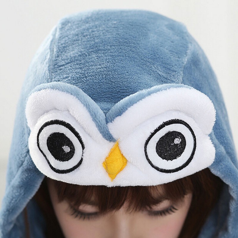 Owl Kigurumi Adult Women Man Pajama Animal Anime Cosplay Party Performance Halloween Costume Pijama Pyjama