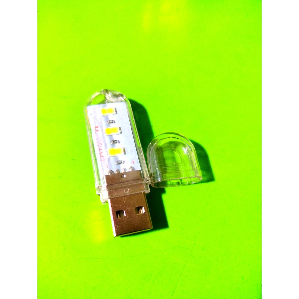 Đèn Led USB 3 bóng siêu sáng dùng cho sạc dự phòng hoặc thiết bị có cổng USB thông dụng