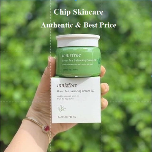 Kem Dưỡng Da Trà Xanh Innisfree Green Tea Balancing Cream EX 50ml