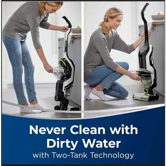 Máy Lau Sàn Đa Năng - CrossWave® Cordless Max Mult i- Surface Wet Dry Vac