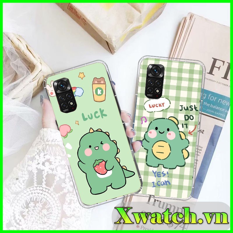 Ốp silicon in UV Xiaomi Redmi Note 11 4G Note 11S Redmi 10c k50 k50 pro K50 gaming Poco F4 GT Poco X4 GT Khủng long