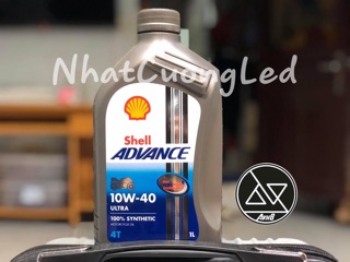 Shell advance ultra 10w-40 châu âu - dầu nhớt shell ultra tổng hợp toàn phần