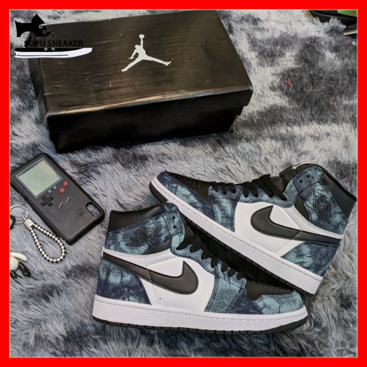Giày Sneaker JD Xanh Đen [Hỗ Trợ Đổi Trả] Cổ cao | BigBuy360 - bigbuy360.vn