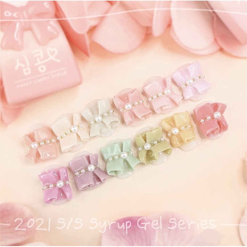 ♻️FREESHIP - CHÍNH HÃNG♻️ Bộ sản phẩm sơn gel thạch cao cấp Hàn Quốc Sweet candy Simkong story [ bộ 12 màu]