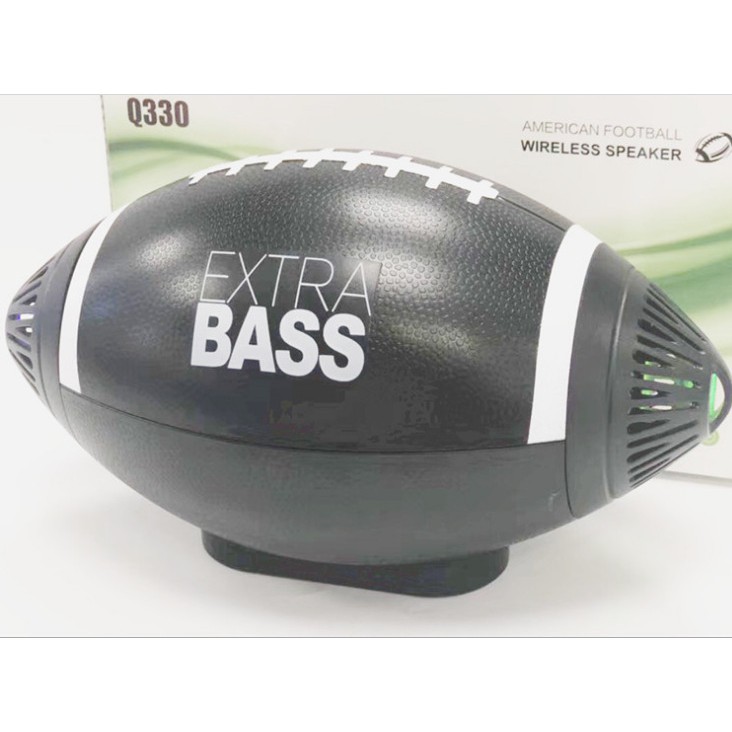 Loa Bluetooth Bass Extra Q330 Công Suất 5W - Hình bóng bầu dục, Thiết kế tinh tế chất liệu ABS cao cấp
