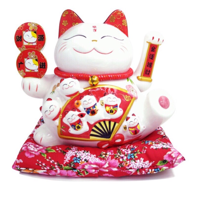 Mèo thần tài Gọi tiền vào Chiêu tài lộc loại siêu lớn kèm quà
