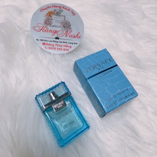Nước hoa Versace Man Eau Fraiche 5ml đem đến sự cá tính và mạnh mẽ hơn cho phái mạnh