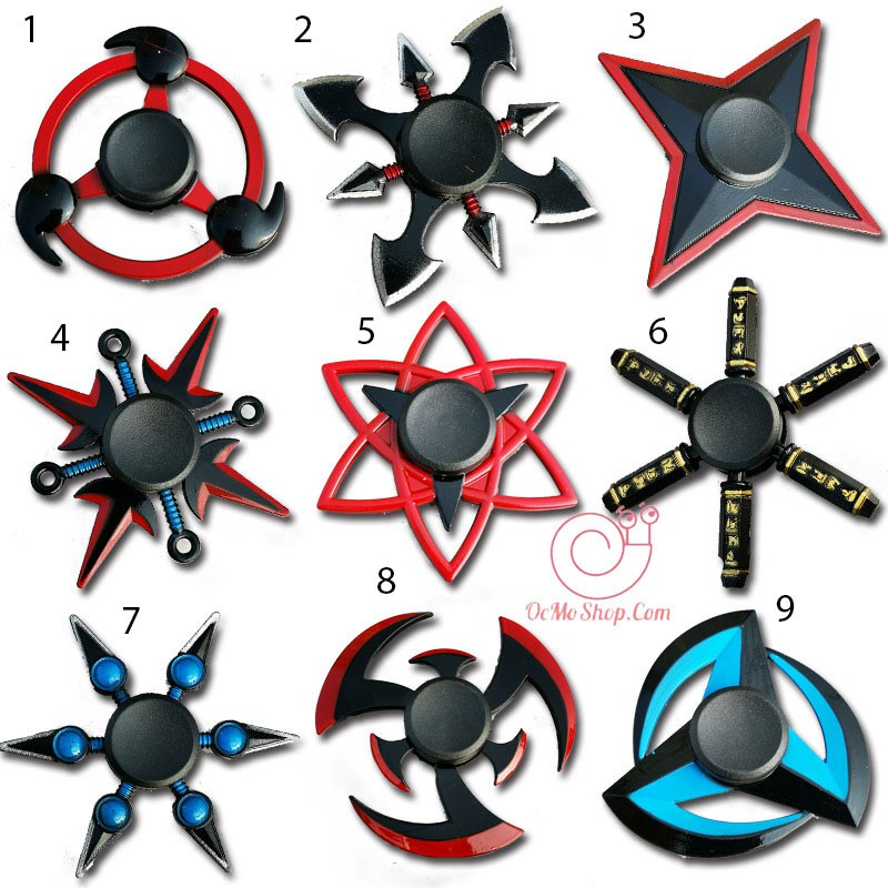 Con quay Finger Spinner mô hình game kim loại cao cấp (tặng hộp đựng)