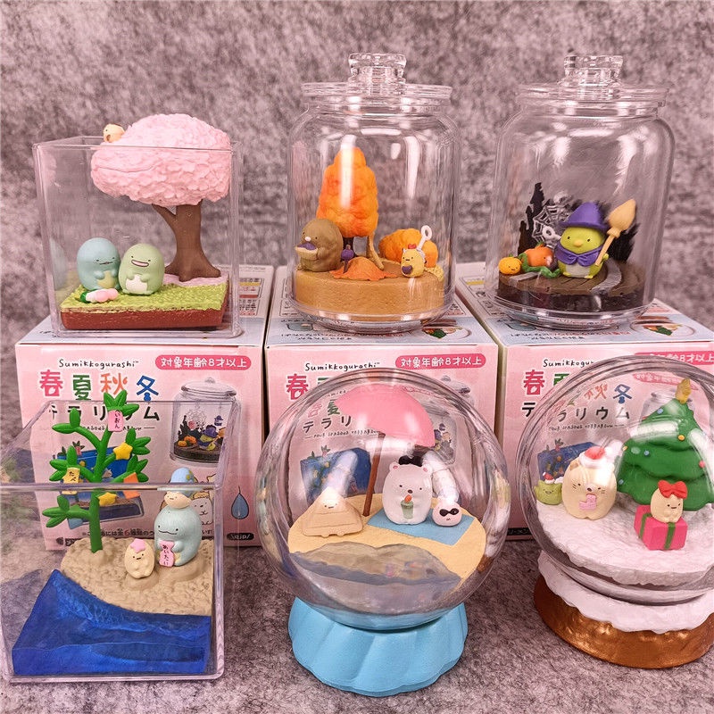 Mô Hình Bình Sumikkogurashi Mini Dễ Thương Dùng Trang Trí Văn Phòng/ Bàn Làm Việc
