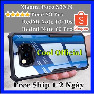 Ốp Kiểu Dáng Giống Xundd Xiaomi Poco X3 NFC/ X3 Pro RedMi Note 10/10s 4G 5G Note 10 Pro Mặt Lưng Trong Suốt Cao Cấp Số 1