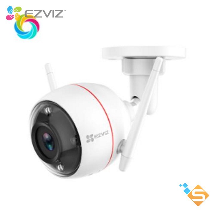 Camera WiFi Ngoài Trời EZVIZ C3W 2MP 1080P Night Color - Sản phẩm cao cấp của HIKVISION - Bảo Hành Chính Hãng 2 Năm