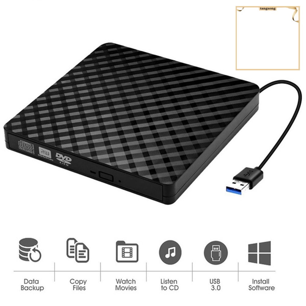 Ổ Đĩa Quang Cd-Rom Dvd-Rw Vcd Kết Nối Usb 3.0