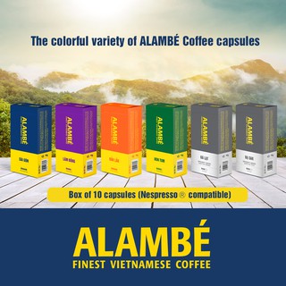 CÀ PHÊ VIÊN NÉN ALAMBÉ - ĐÀ LẠT (10 viên/hộp)