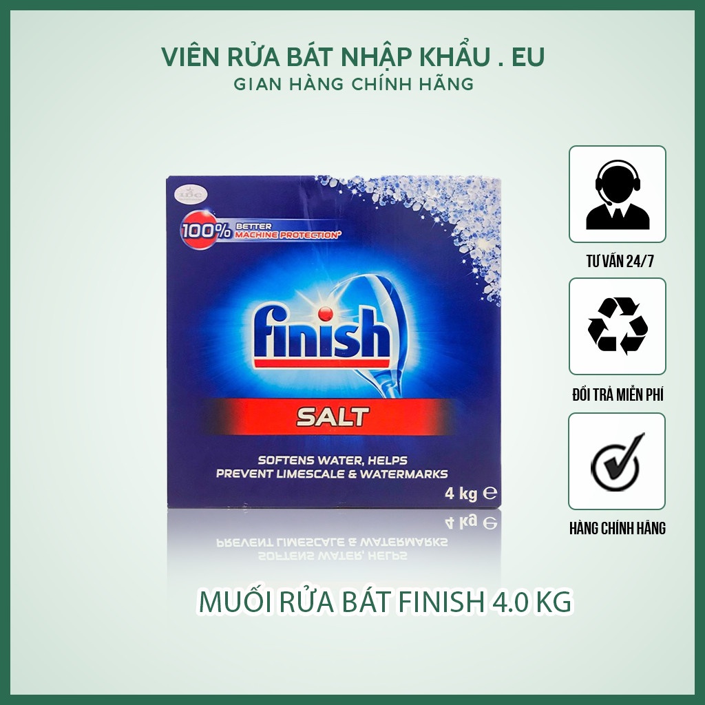 Muối Finish 4kg