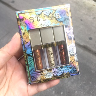 SET NHŨ MẮT STILA ALL FIRED UP GLITTER & GLOW EYE SHADOW SET.