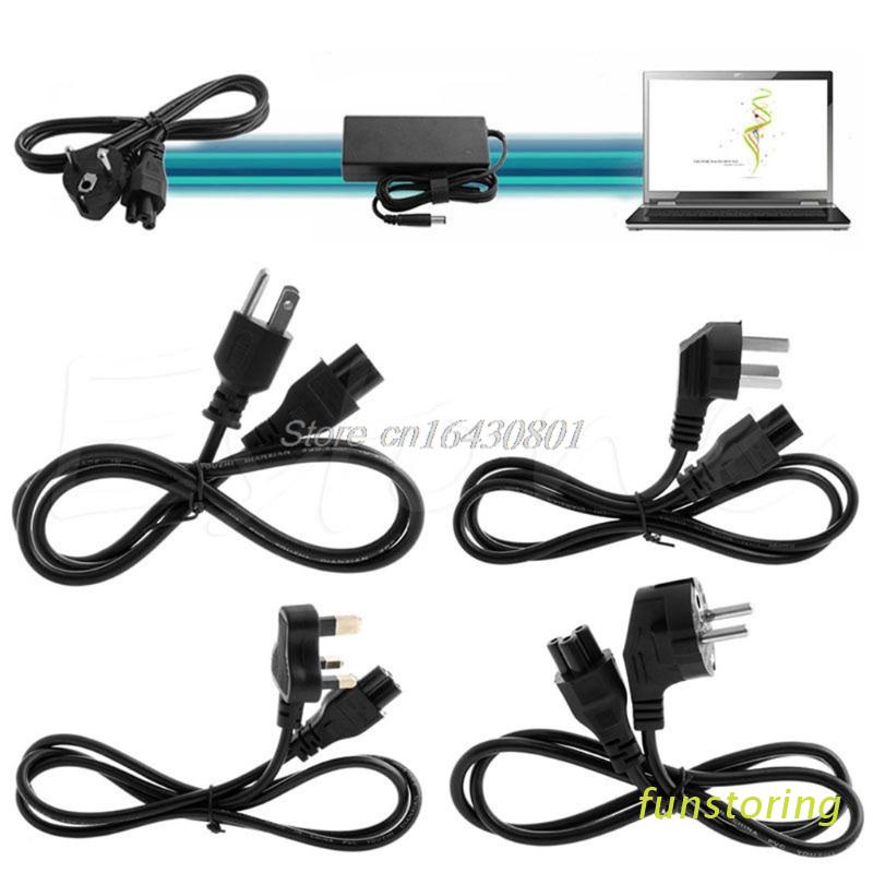 Dây cáp nguồn 3 chấu AC US/UK/EU/AU dành cho laptop Dell Lenovo ThinkPad IBM