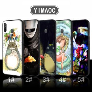 Ốp điện thoại mềm hình anime Totoro/Spirited away 313C cho Samsung A01 A11 A21 A41 A51 A71 A81 A91 S20 Plus