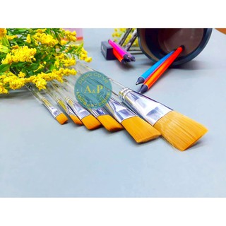 [Lộc'sArtStore] Bộ Cọ Cán Trong - 586 (6 cây)