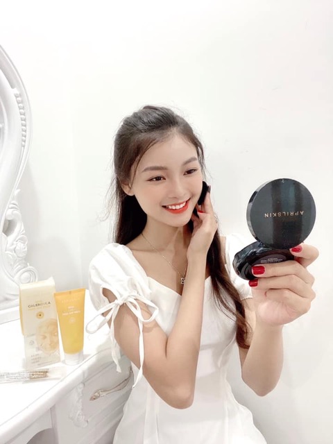 APRIL SKIN MAGIC SNOW CUSHION - Phấn nước phiên bản mới nhất Galaxy Edition