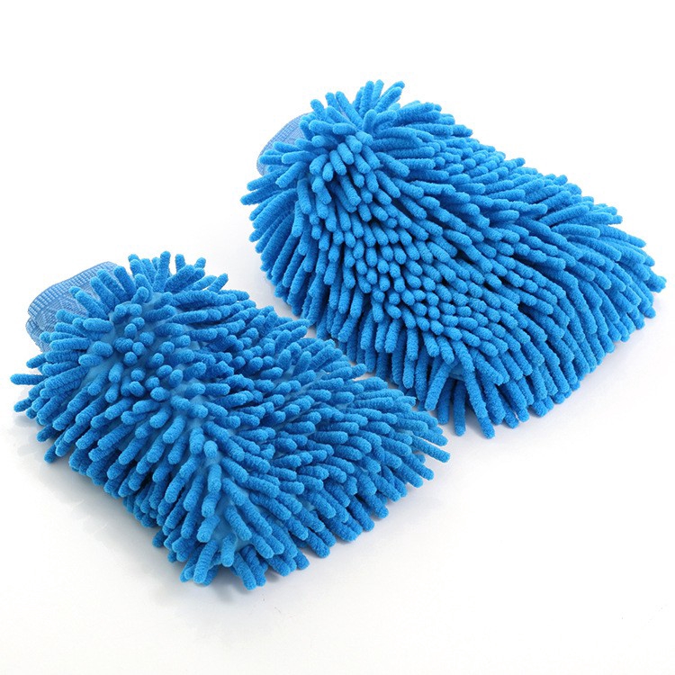 Găng tay sợi micro chuyên dụng lau xe hơi