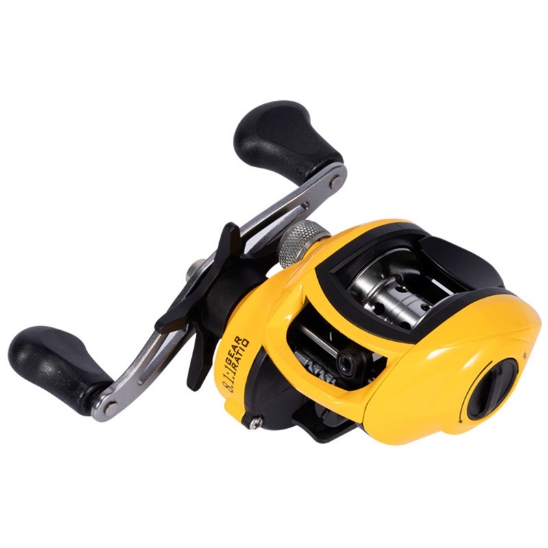 FREESHIP-máy câu ngang proberos, máy câu lure có tay phải và tay trái