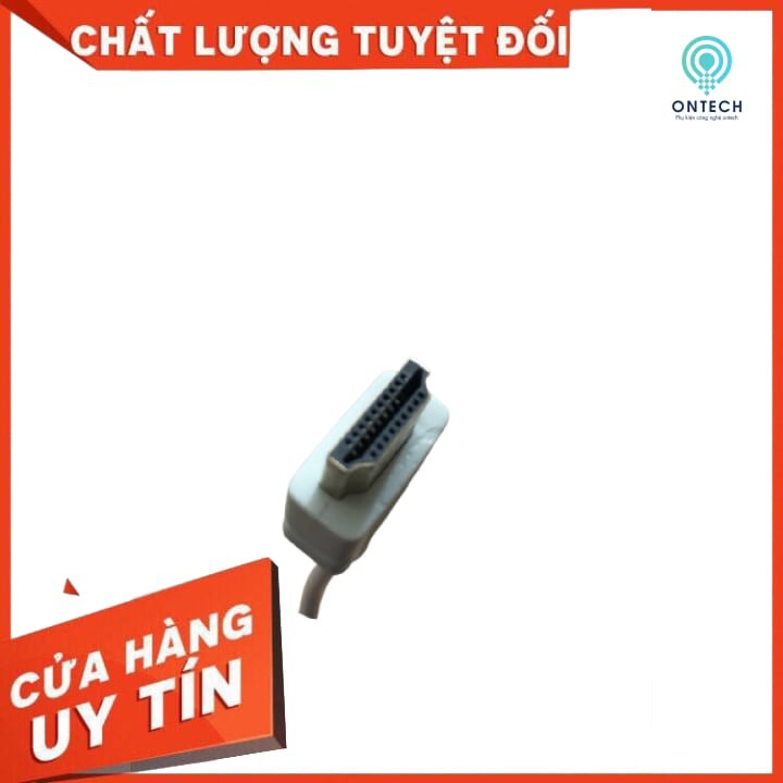 Cáp chuyển đổi tín hiệu HDMI to VGA màu trắng