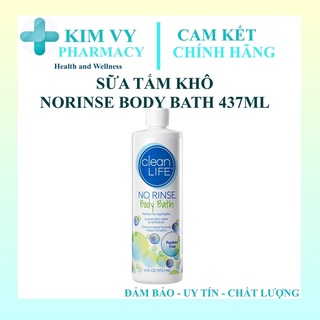 Sữa tắm khô no rinse body bath 437ml