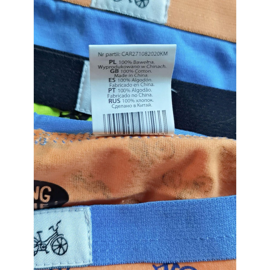 Sét 3 quần sịp tam giác cho bé trai hàng cotton size đại 8-12y