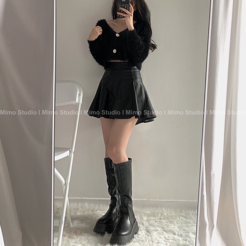 ÁO LÔNG - CHÂN VÁY DA DÁNG XOÈ | BigBuy360 - bigbuy360.vn