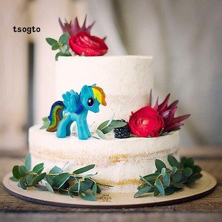 Set 12 Mô Hình Ngựa Pony Trang Trí