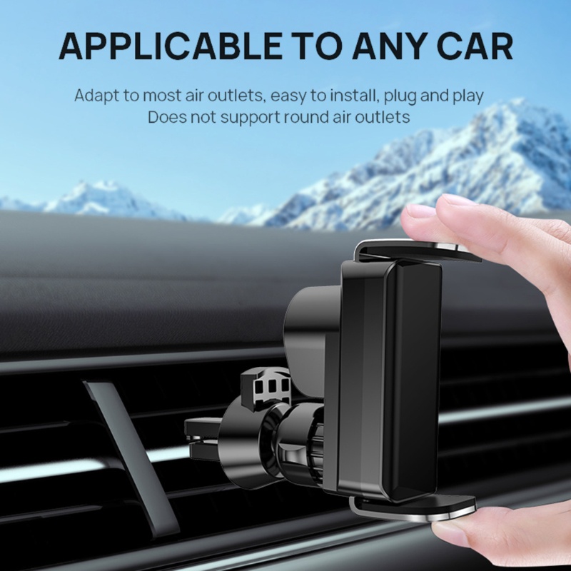 Giá Đỡ Điện Thoại Rảnh Tay Gắn Lỗ Thông Gió Xe Hơi