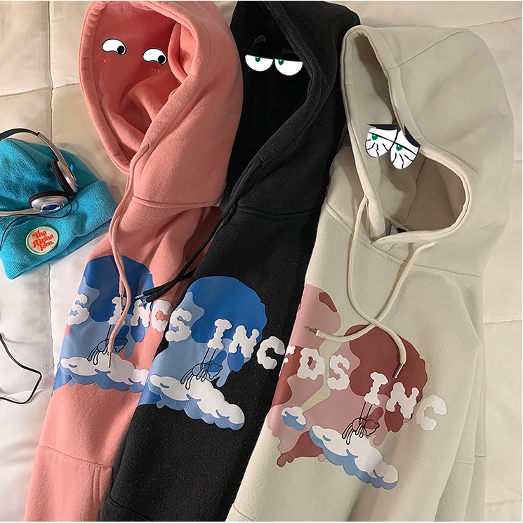 Áo khoác nỉ trơn có mũ dành cho cả nam và nữ